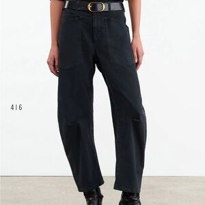 Nili Lotan Shon Pants in Carbon